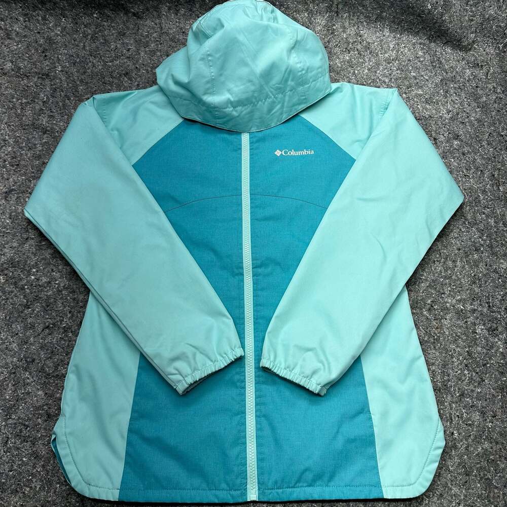 Columbia Girls Fleece Lined Hooded Jacket Size L (14/16)